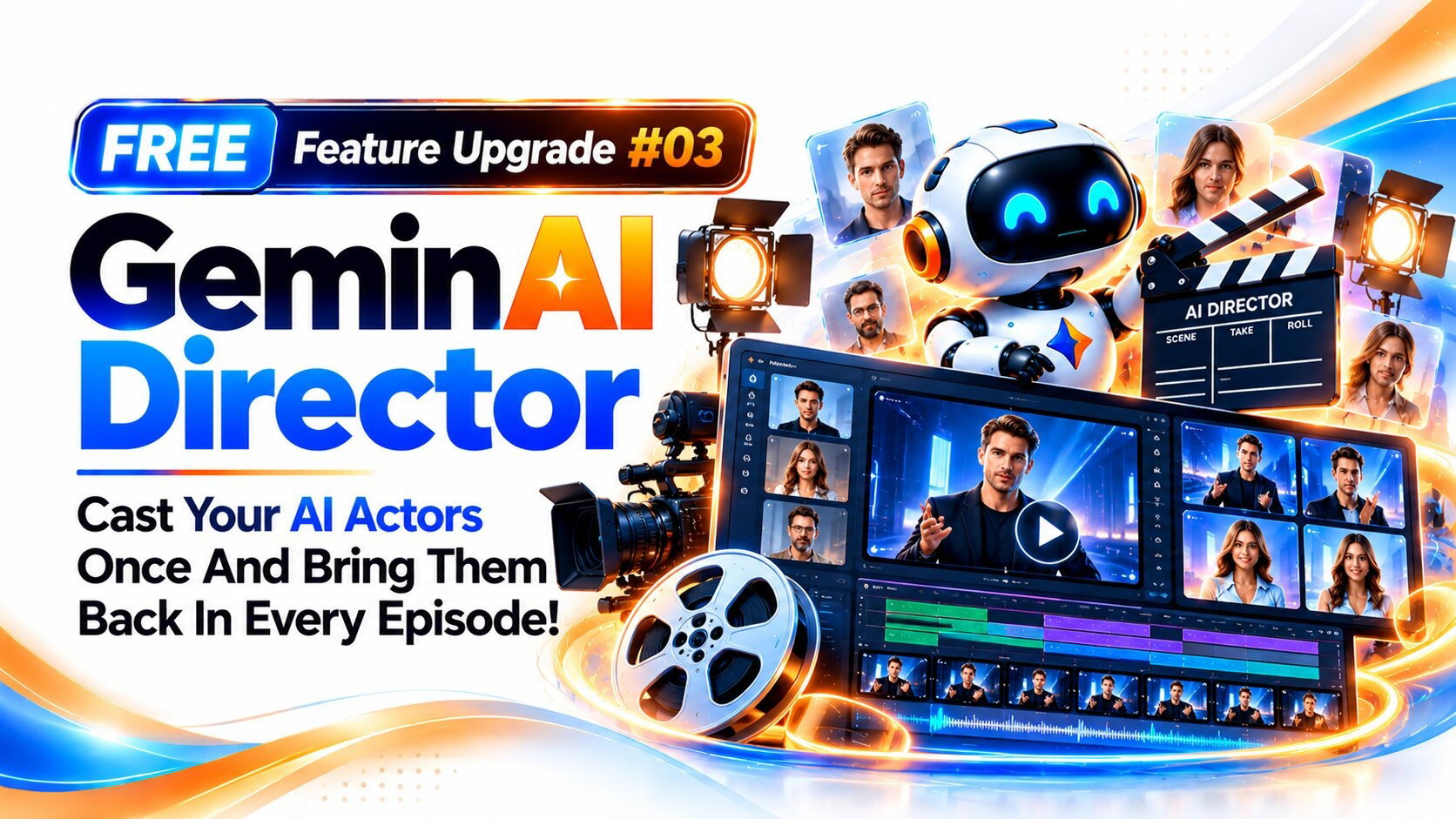 GeminAI Director - Create recurring AI characters and video episodes
